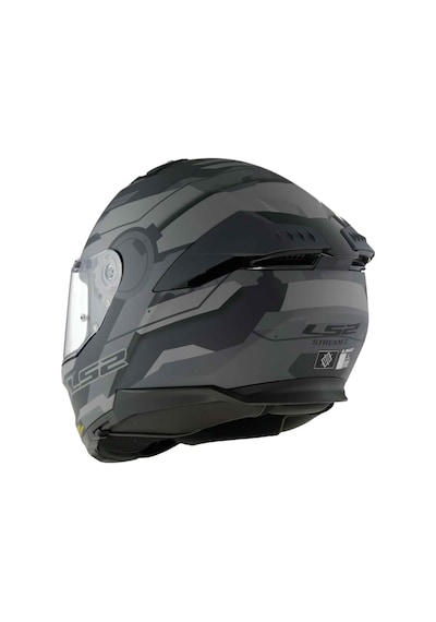 Ls2 Stream 2 Shadow Kapalı Kask Mat Titanyum - Gri