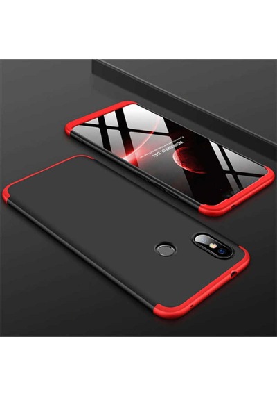 Xiaomi Redmi Note 7 Kılıf Zore Ays Kapak Kırmızı