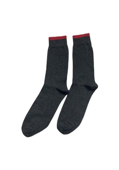 Bad Bear 21.02.02.009-c01117 Flat Tall Unisex Çorap Antrasit