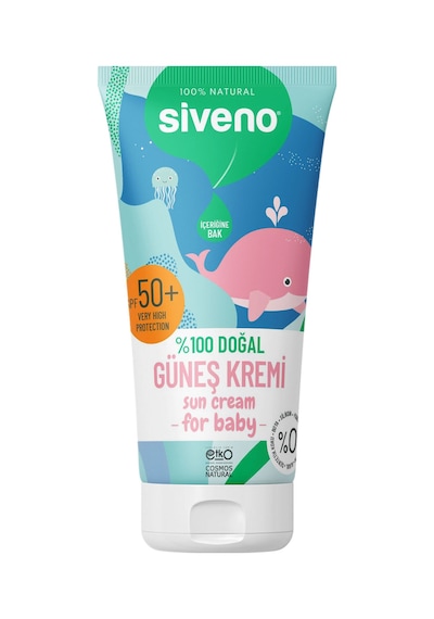 %100 Doğal Bebekler İçin Güneş Kremi 50+f 50 Ml 2 Adet