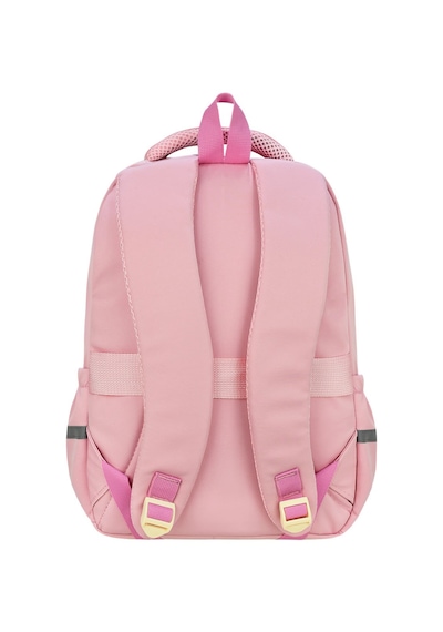 Hello Kitty Baskılı Ortopedik Su Geçirmez Ultra Lüx Okul Çantası Termal Beslenme Ve Kalemlik Pembe