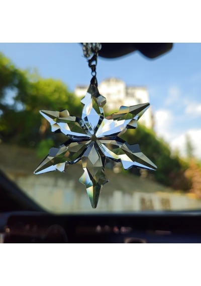 Kristal Araba Dikiz Aynası Süsü H-style Dikiz Aynası Süsü Araba Hediyesi-cam Kristal Kullanımı Yasal Ürün