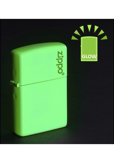 Zippo Glow In Dark Zippo Logo Çakmak - 49193ZL-087043