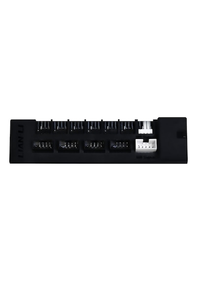 Evrensel Usb Ve Pwm Fan Hub, 4 Usb Başlıklı Fan Kontrol Cihazı - 6 Fan Bağlantı Noktası - Manyetik Montaj - 5v/4pın - Psu/anakart Evrensel Kılıf Uyumluluğu - Beyaz Eg-hub01b