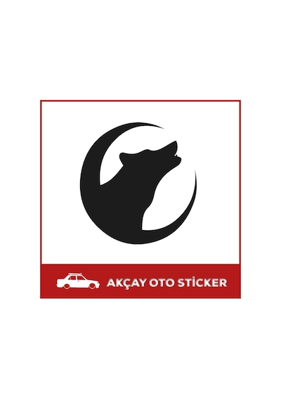 Hilal Kurt Sticker Hilal Sticker Kurt Oto Sticker Türk Sticker