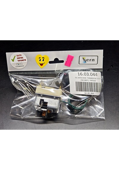 Ego 55.32552.814 Limit Termostat 270-280 C Trifaze