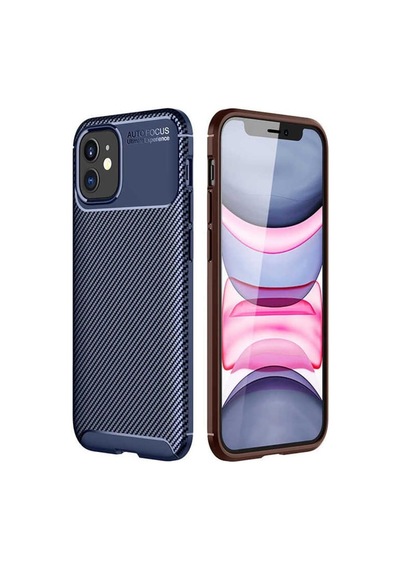 Apple İle Uyumlu İphone 12 Mini Kılıf Negro Silikon Kapak Lacivert