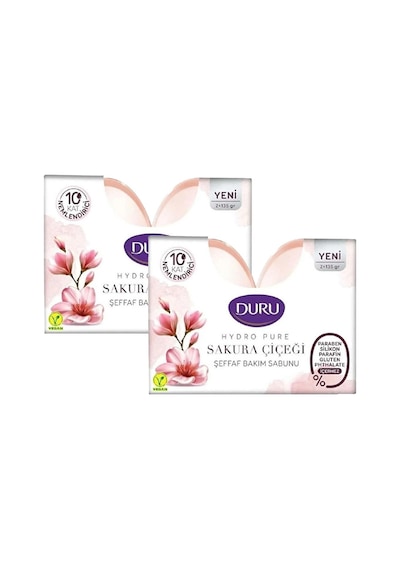 Duru Hydro Pure Sakura Çiçeği Şeffaf Bakım Sabunu 2 x 270 G