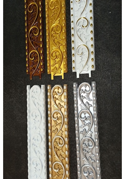 Docogold Boyanabilir Saray Tavan Çıta Bordür 8cm X 100cm