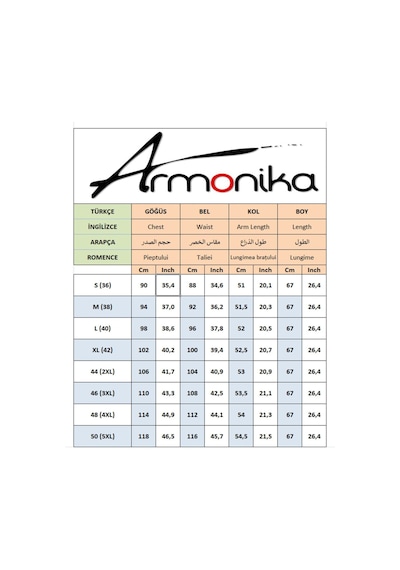 Armonika Kadın Kırmızı Kol İçi Çizgili Tek Düğmeli Ceket Arm-22k001122