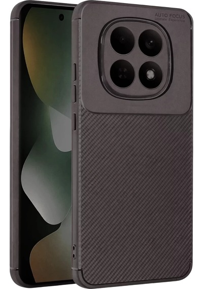 Newface Xiaomi Redmi Note 15 Pro 5g Auto Focus Karbon Kapak - Gri