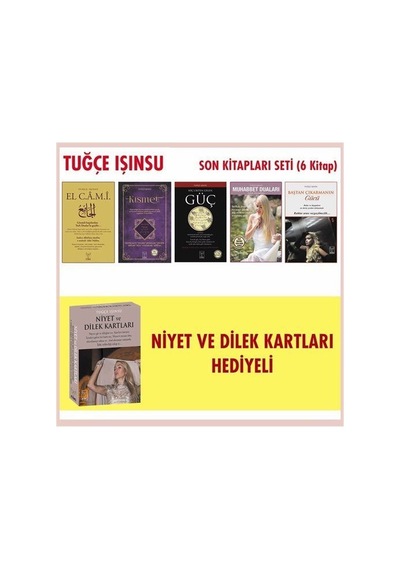 Tuğçe Işınsu Son Kitaplar Seti - 5 Kitap Takım - Niyet ve Dilek Kartları Hediyeli - Tuğçe Işınsu - Feniks Kitap