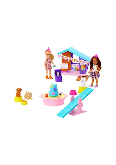 Barbie Chelsea Köpekçiğin Doğum Günü Oyun Seti  HJY88