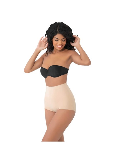Uniquetrenders Kadın Lazer Kesim Ve Toparlayıcı Slip Külot Korse Ten Rengi