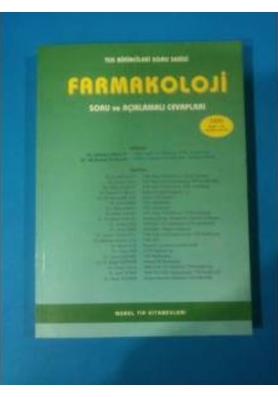 Farmakoloji Soru Ve Açıklamalar Tus Birincileri