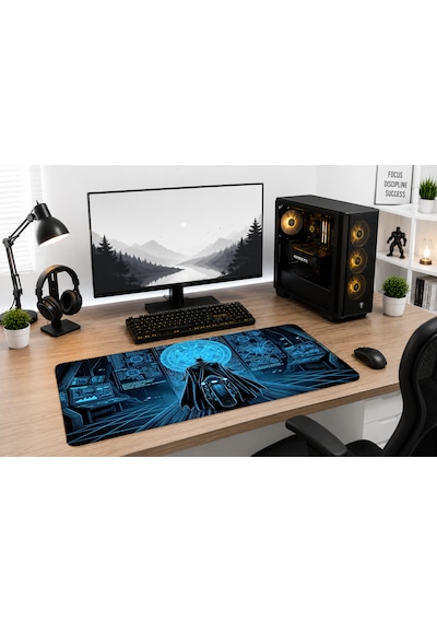 Karışık-1 40x90 Gaming Kaymaz Taban Oyuncu Ultra Pürüzsüz Mousepad 002