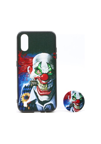 Nettech Samsung Galaxy A01 Uyumlu Desenli Popsocket Seri Arka