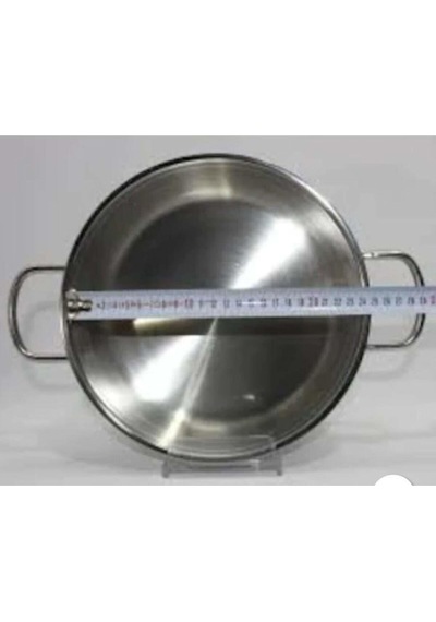 Doğuş Mutfak Metal Tepe Cam Kapak Tencere Kapağı 22 Cm