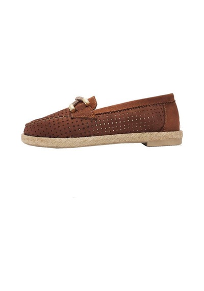 Fendii 035 Süet Trend Fashion Kadın Ayakkabı Taba