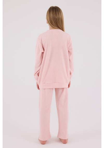 U.S. Polo Assn. U.s. Polo Assn Kız Çocuk Pembe Eşofman Takımı Us2328-c-v2 Pembe