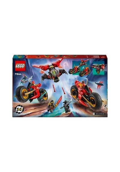 Lego Ninjago Temalı Savaş Aracı, 3'ü 1 Arada Set - 8 Yaş Üzeri