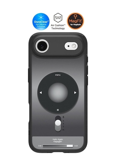 Spigen Apple iPhone Air İle Uyumlu Magsafe Kılıf Ultra Hybrid Mag Fit Classic Sararmaya Dayanıklı Siyah Şeffaf Kapak Spigen Apple iPhone Air İle Uyumlu Magsafe Kılıf Ultra Hybrid Mag Fit Classic Sararmaya Dayanıklı Siyah Şeffaf Kapak