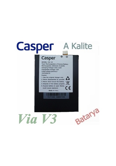 Casper Via V3 Batarya Pil
