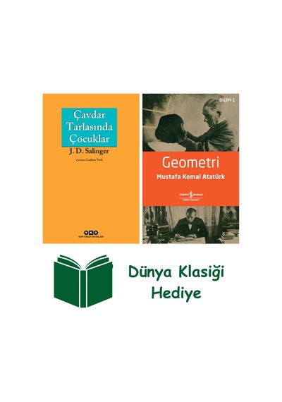 Çavdar Tarlasında Çocuklar + Geometri + Dünya Klasiği Hediye
