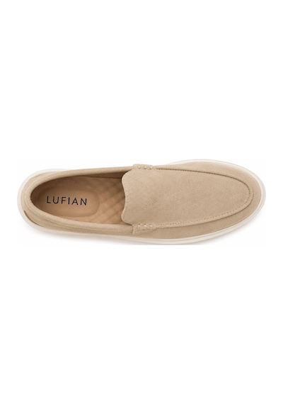 Lufian 111230309 Zayn Sneaker Erkek Deri Ayakkabı Bej