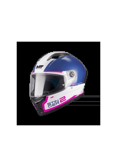 Mt Stinger 2 Core A5 Kapalı Kask Siyah - Beyaz