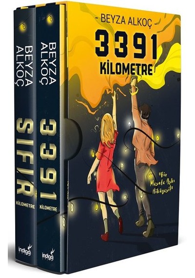 3391 Kilometre Serisi Seti-2 Kitap Takım-Kutulu - Beyza Alkoç - İndigo Kitap