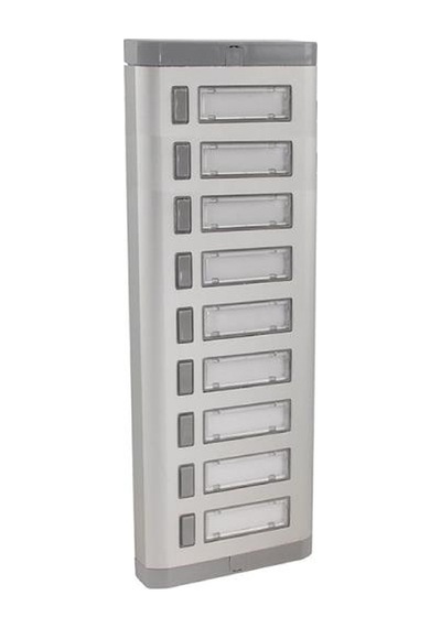 Mutlusan - 9 Lu Alüminyum Zil Butonu 1.kalite
