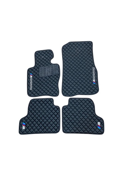 Oto Halı Paspas Bmw 3 Serisi E46 1998-2007 Uyumlu M Performance M Teknik Sport Kaymaz & Şık Tasarım