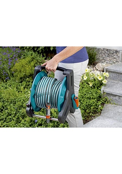 Classic 50 Hortum Makarası - Bahçe Su Hortumu Makarası Maks. 50 M 13 Mm Hortum , Kompakt Tasarım, Damlama Önleyici