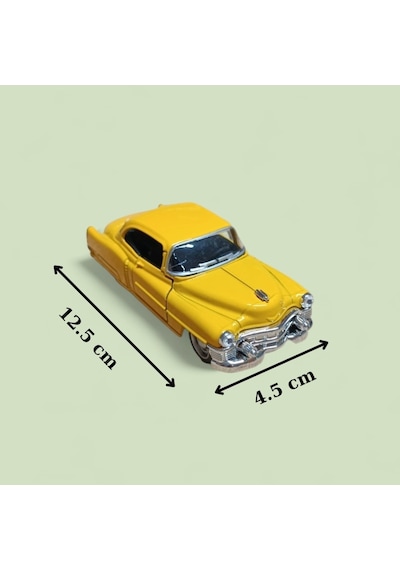 1953 Cadillac Serıes 62 Coupe Diecast Sarı Çek Bırak Model Araba Diğer