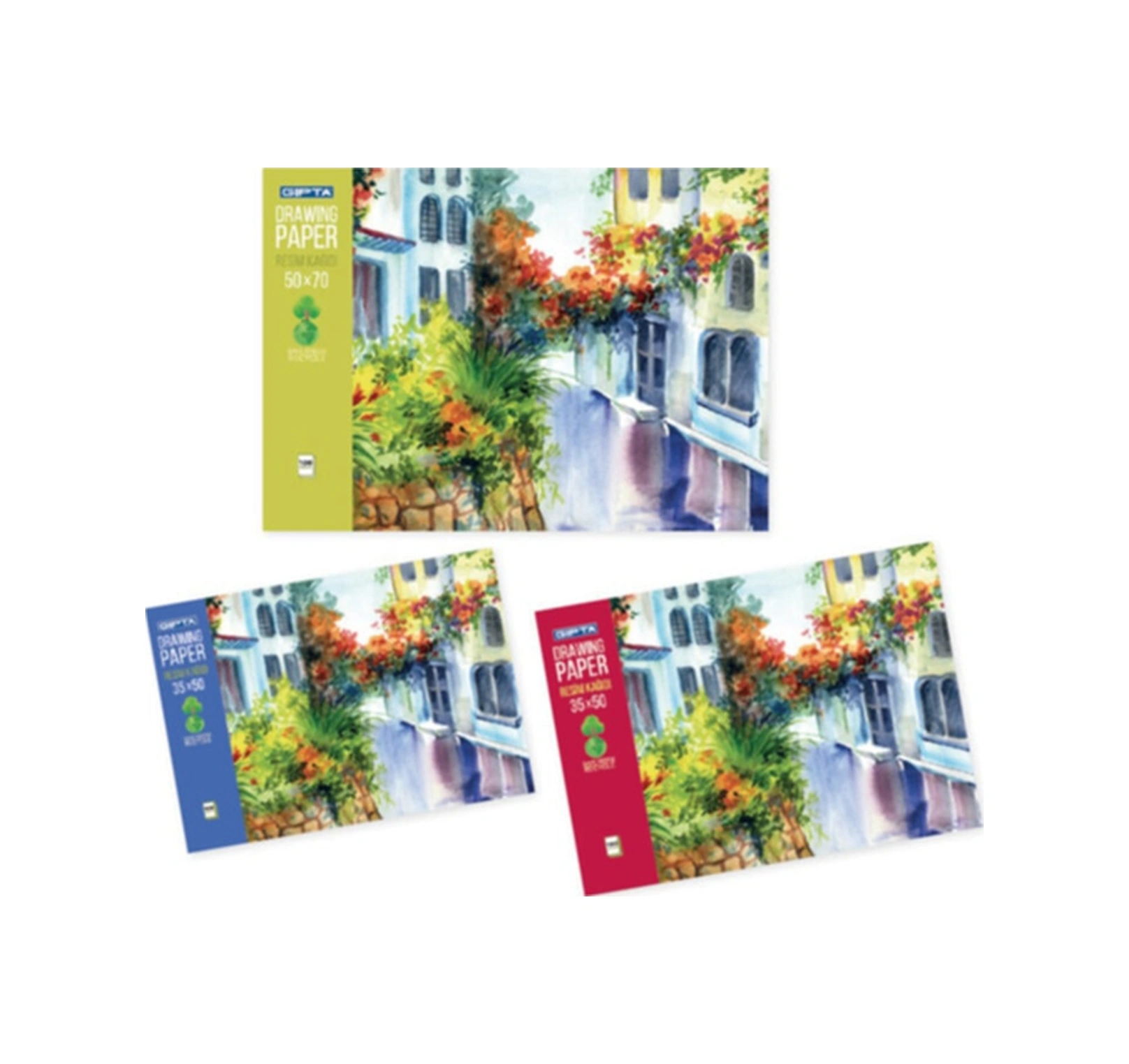 25x35 Blok Resim Kağıdı 20 Yaprak