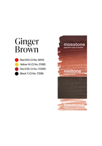 Perma Blend Ginger Brown Kalıcı Makyaj Kaş Pigmenti 15ml Diğer