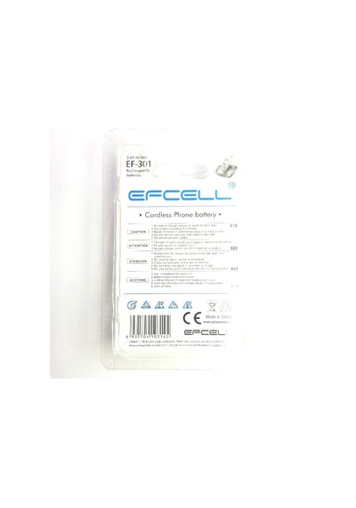 Efcell 3.6V 350 Mah Ni-Mh Şarjlı Telsiz Telefon Pili Ef-301