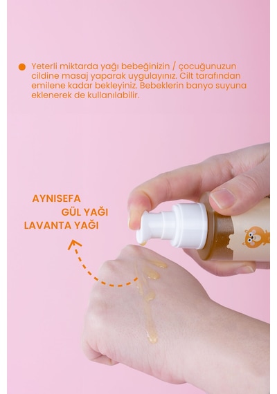 Bade Natural Besleyici ve Rahatlatıcı Bebek Yağı 100 ml