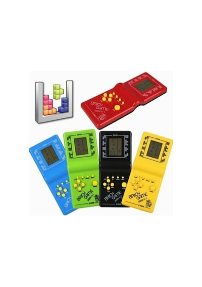 Nostaljik Kamp El Atarisi Tetris Atari Çok Renkli