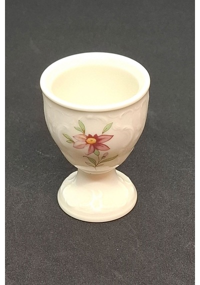 Klasik Gül Vintage Yumurtalık 1 Adet Beyaz - Kırmızı