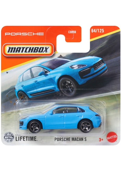 Matchbox Porsche Macan S Mavi