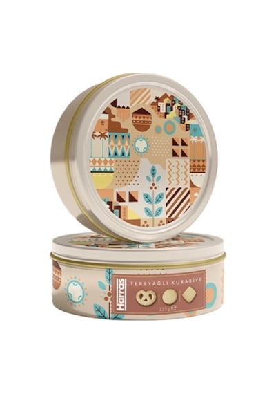 Tereyağlı Kurabiye Teneke Kutu 180 Gr