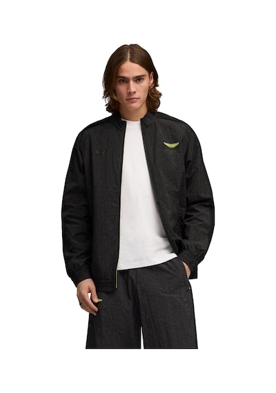 635378-01 Puma Amf1 T7 Oversized Jacket Erkek Ceket Siyah 635378-01 Siyah