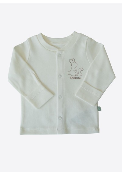 Kitikate Organik New Basic Pijama Takımı Ekru Ekru