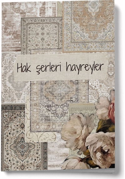 Sufi Serisi 8 Hak Şerleri Hayreyler A6 Çizgili Mini Defter Not Defteri Çok Renkli
