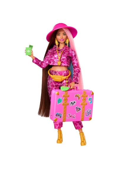 Barbie Extra Seyahat Bebekleri - Safari Temalı HPT48