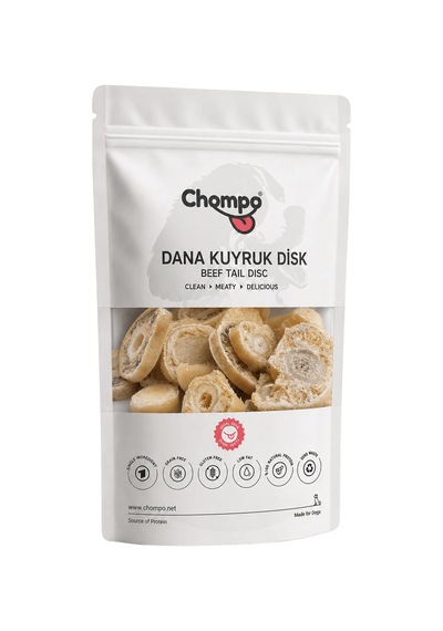 Dana Kuyruk Disk 100% Doğal Katkısız Köpek Ödülü 100 Gr