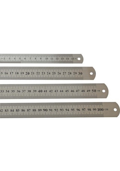 Kafenn Paslanmaz Çelik Cetvel 1500 mm