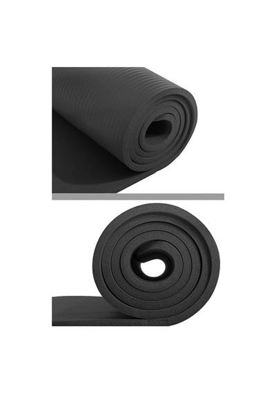 Delta Pilates Minderi Yoga Matı 10mm Siyah Tnf 516 Pembe